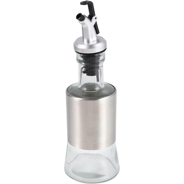 Dosatore Olio e aceto in Vetro con Tappo ermetico 200ml e 500ml