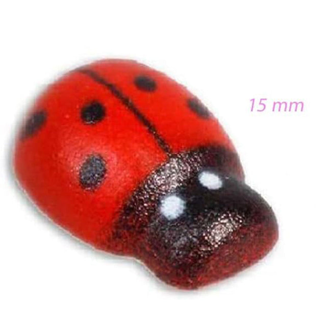 Coccinelle adesive 100 pezzi decorazione biglietti regali bomboniere laurea portafortuna fai da te - enzoled