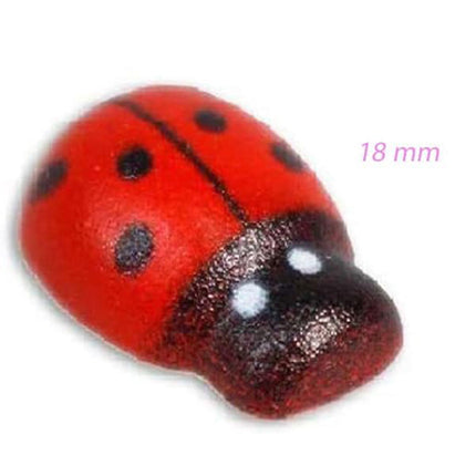 Coccinelle adesive 100 pezzi decorazione biglietti regali bomboniere laurea portafortuna fai da te - enzoled