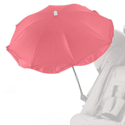 Ombrellino per passeggino parasole ombrello Ø 70  cm per carrozzina protezione dai raggi solari uv accessori per carrozzino - enzoled
