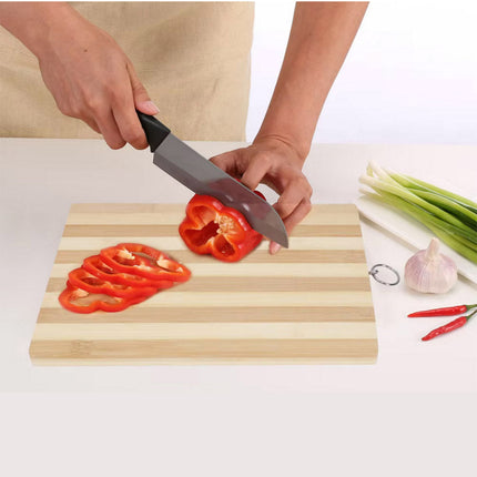 Tagliere rettangolare in legno zebrato con gancio per aperitivi antipasti vassoio per finger food da cucina varie misure - enzoled