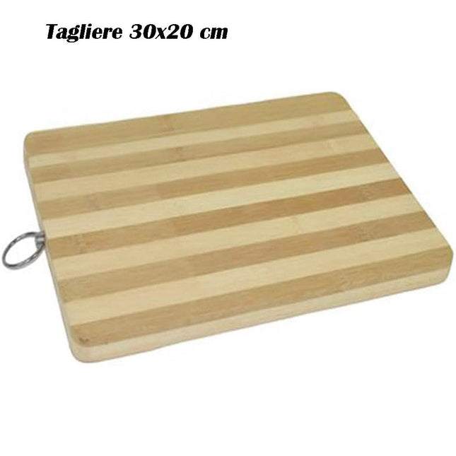 Tagliere rettangolare in legno zebrato con gancio per aperitivi antipasti vassoio per finger food da cucina varie misure - enzoled