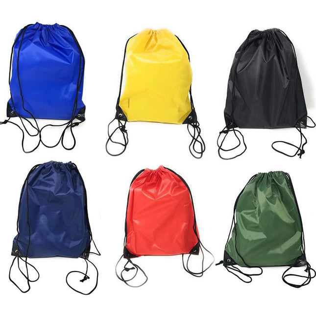 Set 3 sacca da mare borsa unisex da piscina zainetto spiaggia borsa zaino per sport vari colori 42x36 cm - enzoled