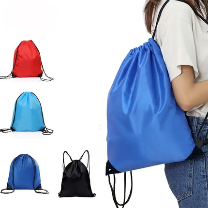 Set 3 sacca da mare borsa unisex da piscina zainetto spiaggia borsa zaino per sport vari colori 42x36 cm - enzoled
