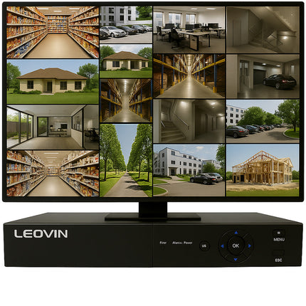 Dvr 16 canali 6IN1 AHD TVI CVI full HD 1080P videosorveglianza 5MPX enzoled