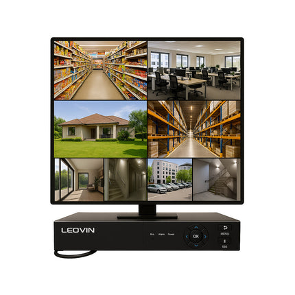 Dvr 8 canali 6IN1 AHD TVI CVI full HD 1080P videosorveglianza 5MPX enzoled