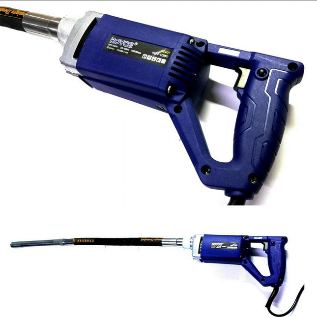 Vibratore elettrico per calcestruzzo 800 watt tubo da 35 mm 4200 rpm macchina vibrante - enzoled
