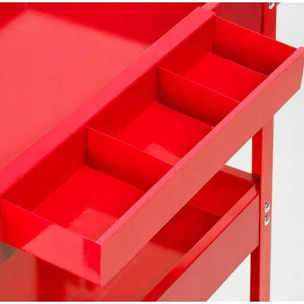 Carrello per attrezzi e utensili 3 ripiani da officina carrellino portautensili con ruote porta accessori - enzoled