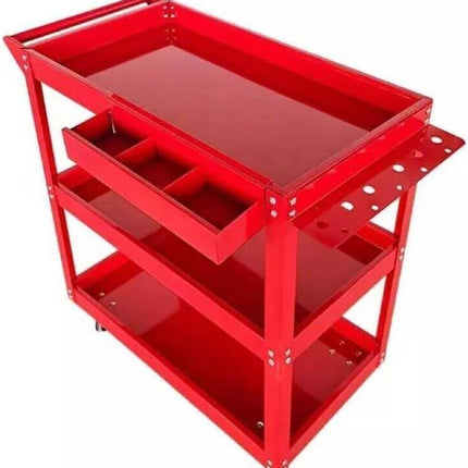 Carrello per attrezzi e utensili 3 ripiani da officina carrellino portautensili con ruote porta accessori - enzoled