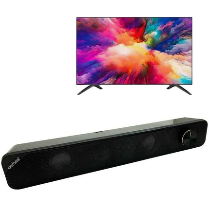 Cassa speaker soundbar usb 2.0 jack 3.5 mm altoparlante per tv pc notebook - enzoled