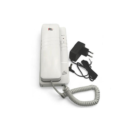 Interfono a parete wireless con cornetta 2 unità interne citofono interno comunicante per negozio ufficio abitazione - enzoled