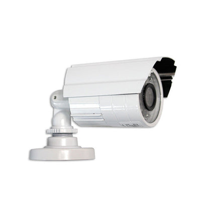 Telecamera ccd a colori 420 tvl linee 24 led infrarossi lente 2,8 mm con staffa videocamera sorveglianza per interno ed esterno - enzoled