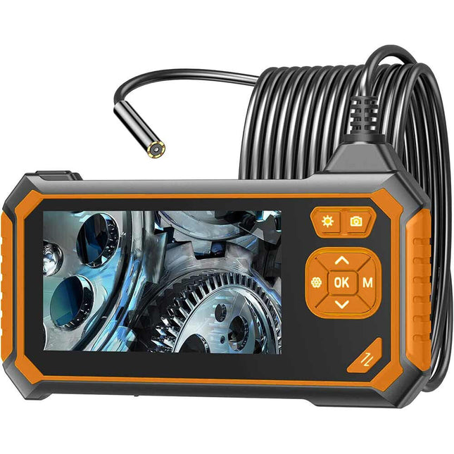 Telecamera endoscopica con sonda monitor 4,3” full hd 1080p 2 mpx 5 metri foto e video impermeabile IP67 - enzoled