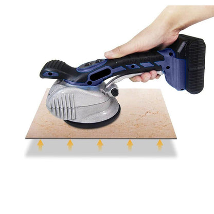 Ventosa vibrante doppia batteria 16,8V macchina per installazione di piastrelle mattonelle marmo levigatrice - enzoled