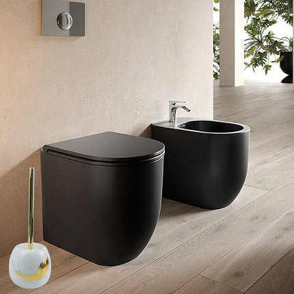 Accessori bagno dispenser sapone piattino porta sapone Bicchiere portaspazzolino scopino con piume oro - enzoled