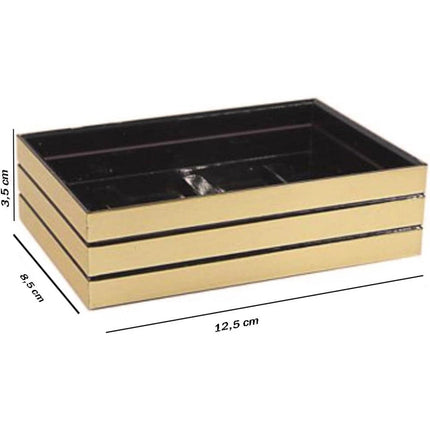 Accessori bagno a righe stile moderno oro dispenser sapone bicchiere porta spazzolino piattino portasapone - enzoled