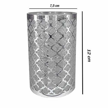 Accessori Bagno argento stile barocco con Dispenser Sapone Bicchiere portaspazzolino piattino portasapone - enzoled