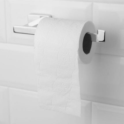 Accessori da bagno in acciaio lucido porta asciugamani gancio dispenser sapone porta rotolo fissaggio a viti - enzoled