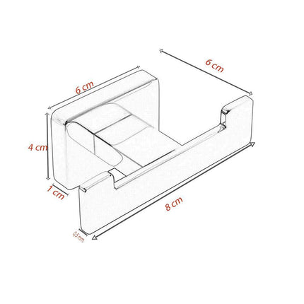 Accessori da bagno in acciaio lucido porta asciugamani gancio dispenser sapone porta rotolo fissaggio a viti - enzoled