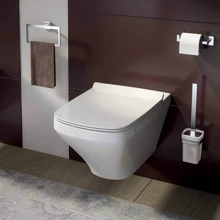 Accessori da bagno in acciaio lucido porta asciugamani gancio dispenser sapone porta rotolo fissaggio a viti - enzoled