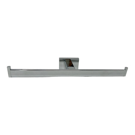 Accessori da bagno in acciaio lucido porta asciugamani gancio dispenser sapone porta rotolo fissaggio a viti - enzoled