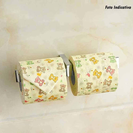 Accessori da bagno in acciaio lucido porta asciugamani gancio dispenser sapone porta rotolo fissaggio a viti - enzoled
