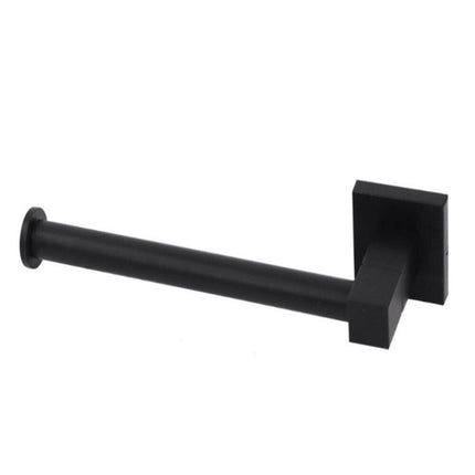Accessori da bagno acciaio nero porta asciugamani porta sapone porta phone scopino porta spazzolino fissaggio con viti o senza viti biadesivo accessori arredo bagno - enzoled