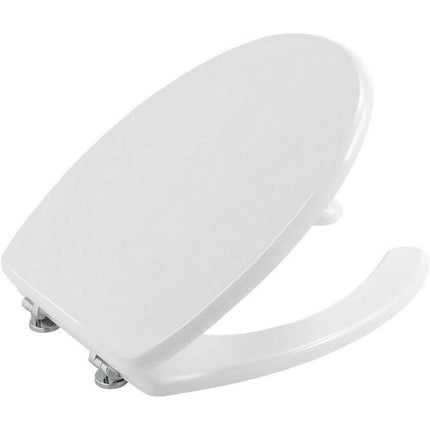 Copriwater universale per disabili tavolatte wc da bagno in legno mdf con cerniere - enzoled