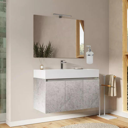 Dispenser per sapone liquido da parete in acciaio e vetro satinato fissaggio con viti o senza viti biadesivo accessori arredo bagno - enzoled