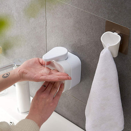Dispenser per sapone liquido porta sapone con ventosa da muro distributore portasapone da parete - enzoled