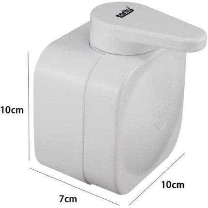 Dispenser per sapone liquido porta sapone con ventosa da muro distributore portasapone da parete - enzoled