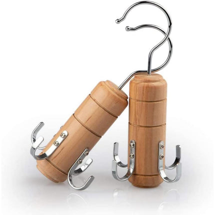 Appendino salvaspazio per armadio con 4 ganci per cravatte sciarpe borse gruccia organizer per armadi guardaroba - enzoled