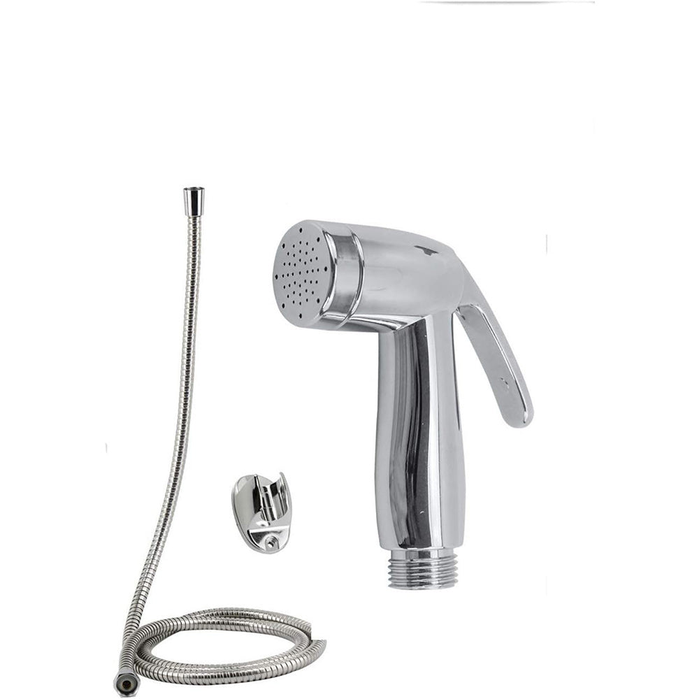 Idroscopino con tubo flessibile 1,2 mt doccia per pulizia toilette water doccetta per bidet igiene intima - enzoled