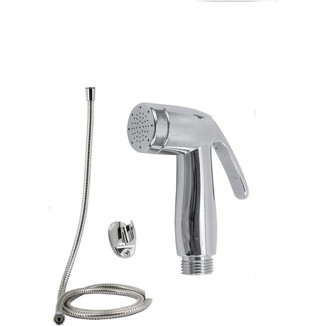 Idroscopino con tubo flessibile 1,2 mt doccia per pulizia toilette water doccetta per bidet igiene intima - enzoled