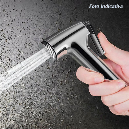 Idroscopino con tubo flessibile 1,2 mt doccia per pulizia toilette water doccetta per bidet igiene intima - enzoled