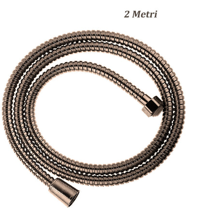 Laccio doccia bronzo tubo flessibile per doccetta e vasca da 200 150 cm attacco 1/2 pollici per soffione - enzoled