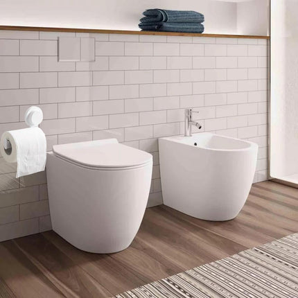 Porta rotolo carta igienica da parete con ventosa portarotolo da muro accessorio da bagno - enzoled