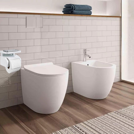 Porta rotolo per carta igienica con ripiano da parete con ventosa portarotolo con mensola da muro accessorio da bagno - enzoled