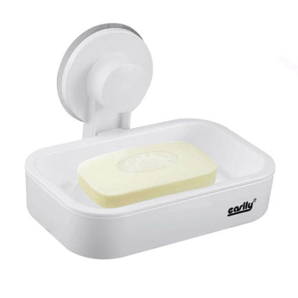 Portasapone a Ventosa Porta Sapone saponetta Spugna a Muro da Appendere a Parete Accessorio da Bagno - enzoled