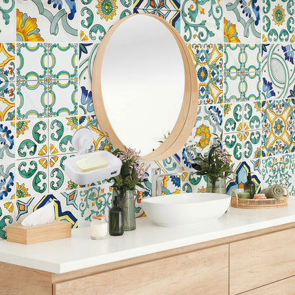 Portasapone a Ventosa Porta Sapone saponetta Spugna a Muro da Appendere a Parete Accessorio da Bagno - enzoled