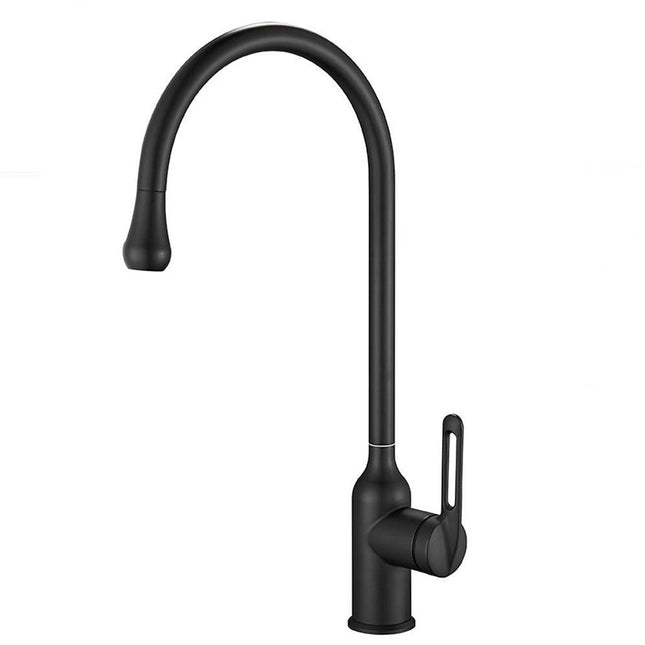 Rubinetto da cucina ultra moderno a canna alta miscelatore monocomando per lavandino - enzoled