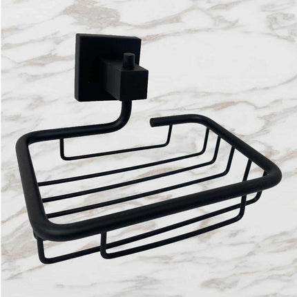 Set bagno moderno in acciaio nero vetro satinato 6 pezzi accessori bagno portasaponetta portarotolo spazzolini asciugamano - enzoled