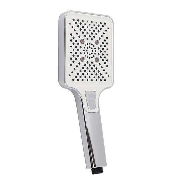 soffione doccia quadrato moderno triplo getto d’acqua doccetta attacco universale ½ - enzoled