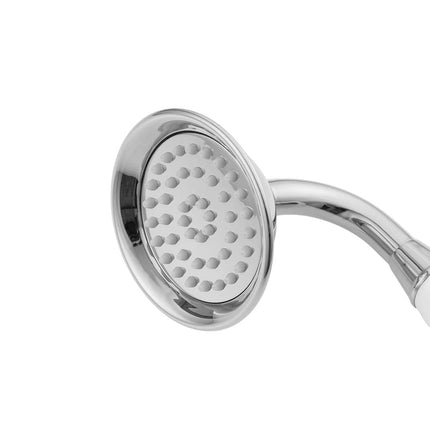 Soffione stile retrò con tubo flessibile da 1,8 metri doccetta a telefono con filtro doccia per bagno con supporto staffa a muro - enzoled