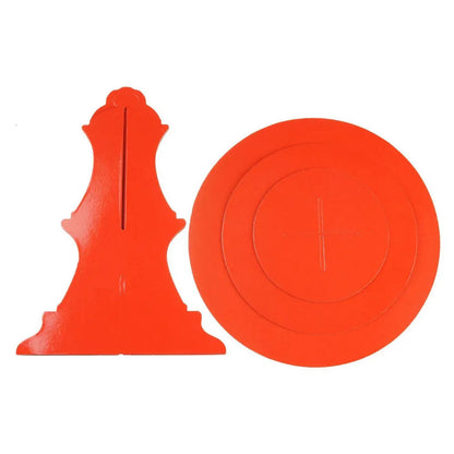 Alzatina per dolci rossa alzata torta a 3 livelli in cartone stand supporto cupcake espositore per feste - enzoled