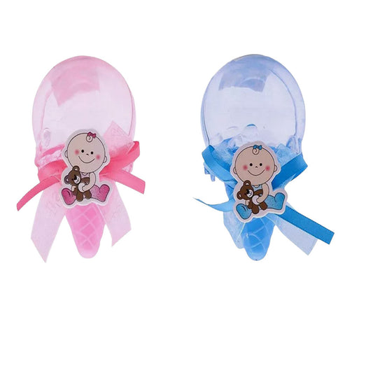 Portaconfetti a Forma di Gelato 12 Pezzi per Battesimo Nascita confettata Scatola Confetti bomboniere segnaposto - enzoled