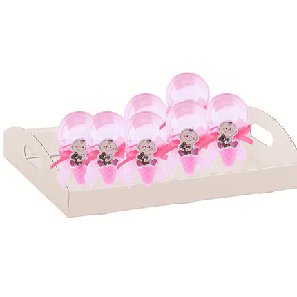 Portaconfetti a Forma di Gelato 12 Pezzi per Battesimo Nascita confettata Scatola Confetti bomboniere segnaposto - enzoled