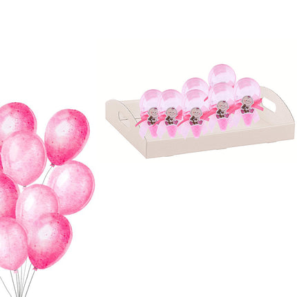 Portaconfetti a Forma di Gelato 12 Pezzi per Battesimo Nascita confettata Scatola Confetti bomboniere segnaposto - enzoled