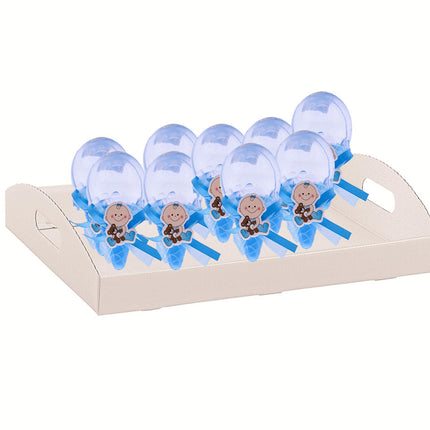 Portaconfetti a Forma di Gelato 12 Pezzi per Battesimo Nascita confettata Scatola Confetti bomboniere segnaposto - enzoled
