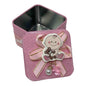 Set 12 Scatoline bomboniere portaconfetti in Latta Cofanetto per Nascita Battesimo Scatola per Caramelle rosa o celeste - enzoled